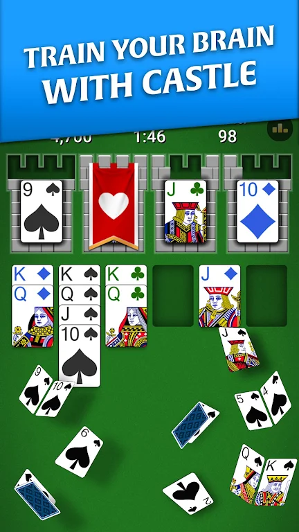 Castle Solitaire: Card Game Screenshot1