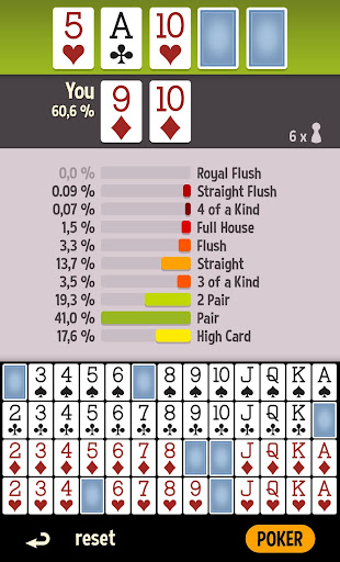 Poker Odds Calculator - FREE Screenshot2