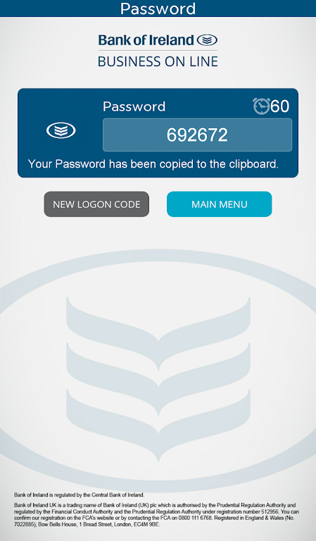 Bank of Ireland - KeyCode Screenshot2