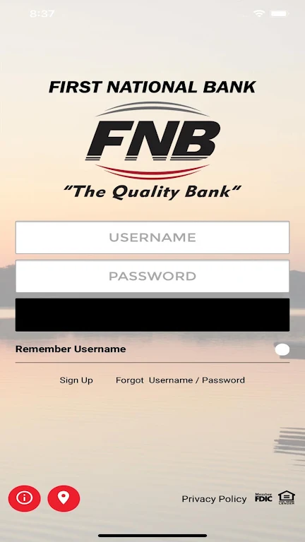 First National Bank of Pana Screenshot1