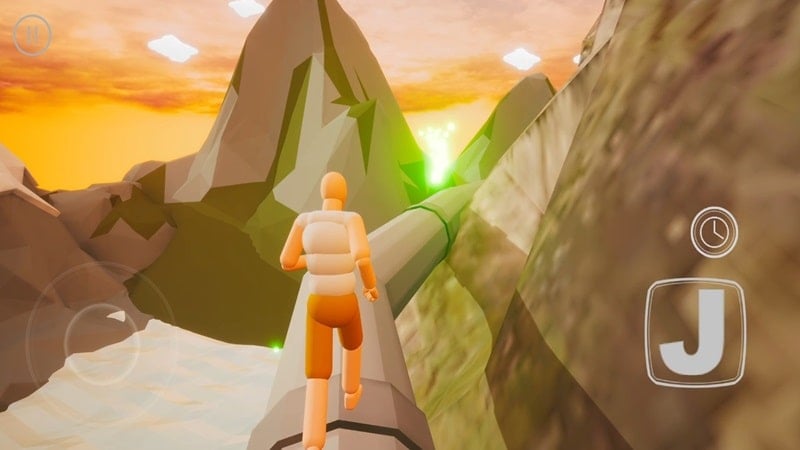 Difficult Mountain Climbing 3D Screenshot1