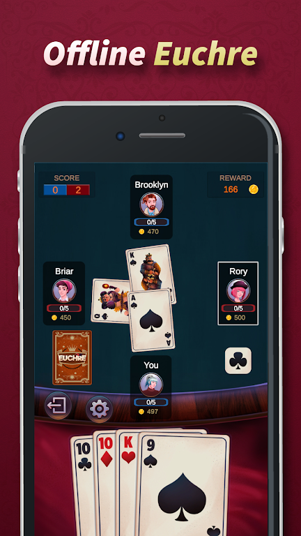 Euchre - Classic Card Game Screenshot1