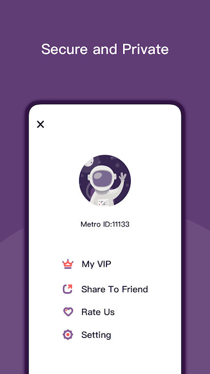 Metro VPN - wifi VPN Master Screenshot1