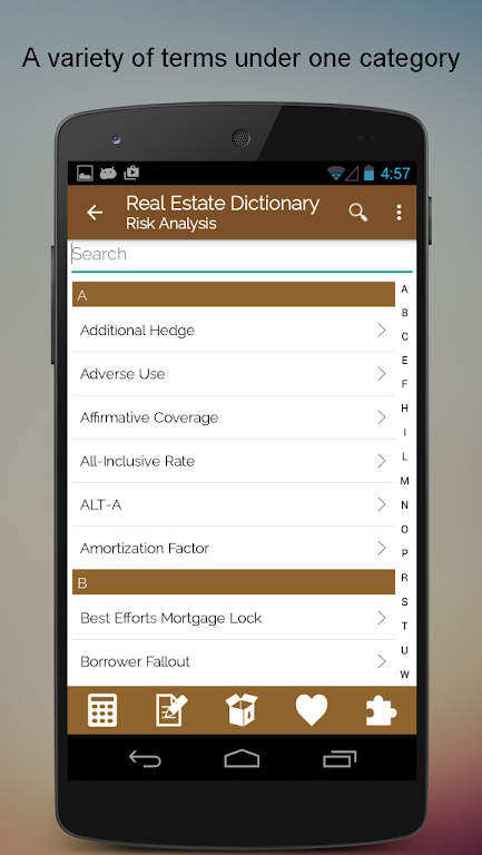 Real Estate Dictionary Screenshot3