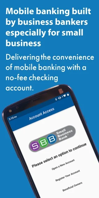 Small Business Bank Mobile Screenshot1