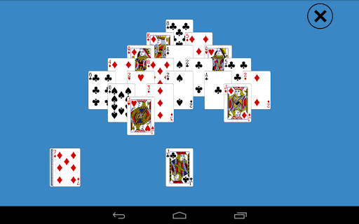 Classic Pyramid Solitaire Screenshot1