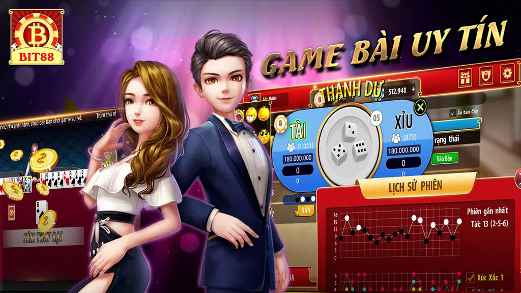 Bit88 - Game bai doi thuong - danh bai - mau binh Screenshot2