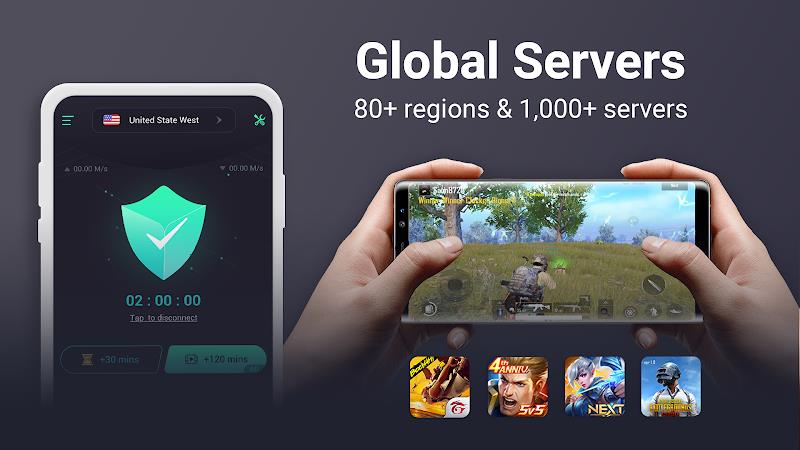 Free Touch VPN - Unlimited VPN & Fast Security VPN Screenshot2