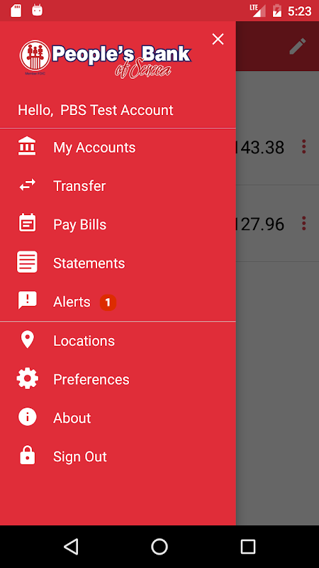 PBS Mobile Banking Screenshot2