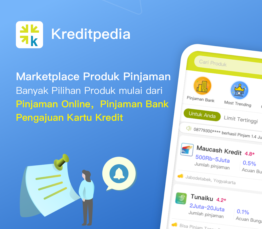 Kreditpedia - Pinjaman Online Cepat Cair & Mudah Screenshot4