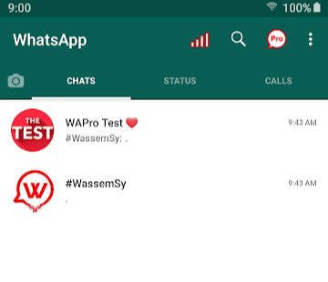 WhatsApp Pro Mod Screenshot1