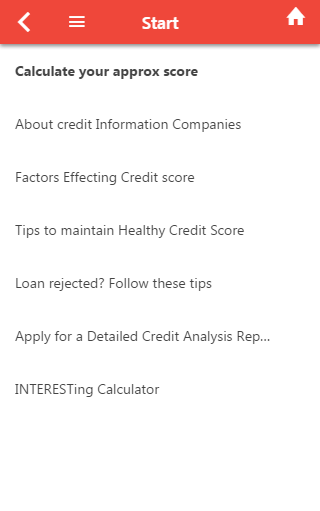 CIBIL Score estimator Screenshot3