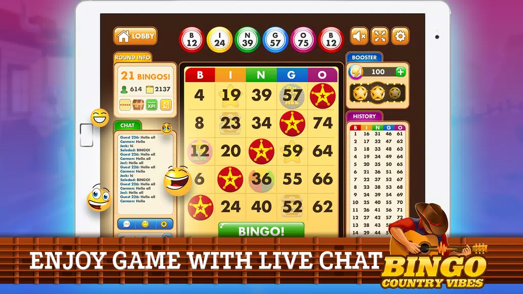 Bingo Country Vibes-Live Games Screenshot3