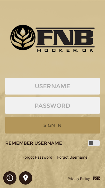 First National Bank of Hooker Screenshot1