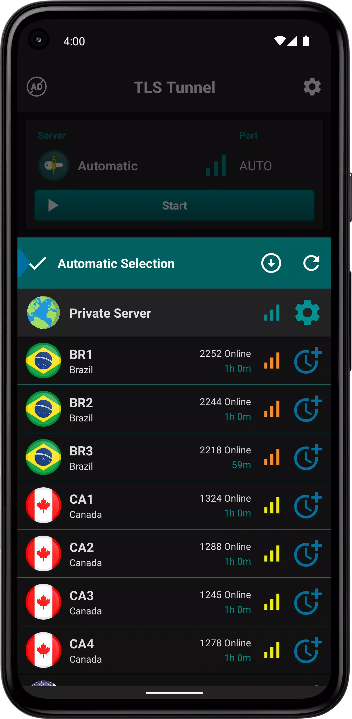 TLS Tunnel - Free VPN for Injection Screenshot3