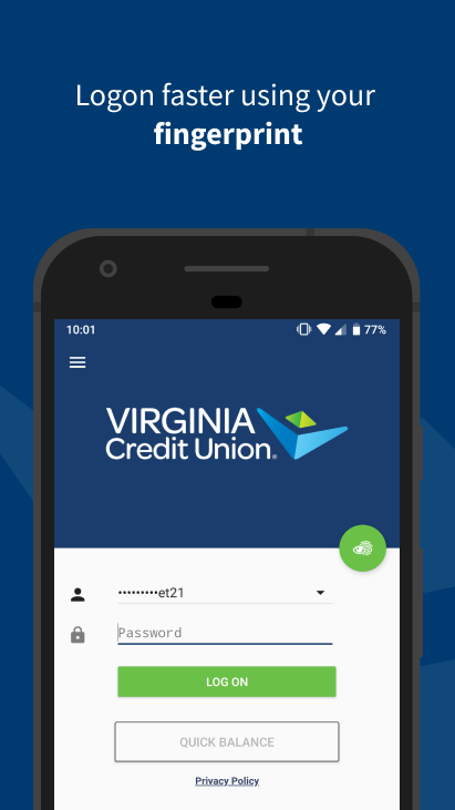 VACU Mobile Banking Screenshot1