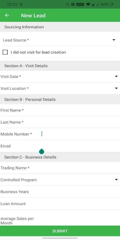 Neogrowth Sales Agent App Screenshot2