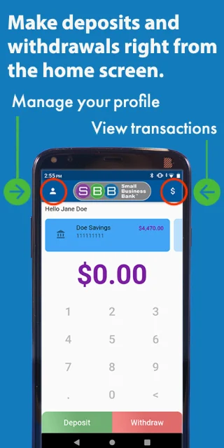 Small Business Bank Mobile Screenshot2