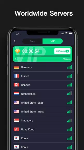 XYZ VPN - Free, Unblock, Unlimited, Fast, Boost Screenshot2