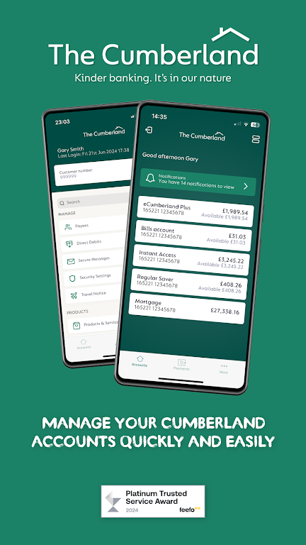 Cumberland Mobile Banking App Screenshot1