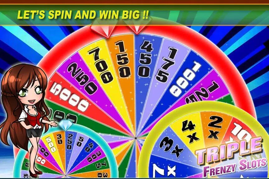 FreeSlots - Triple Wheel Bonus Screenshot1