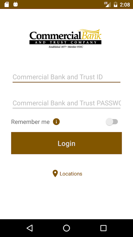 Commercial Bank Mobile Banking Screenshot1