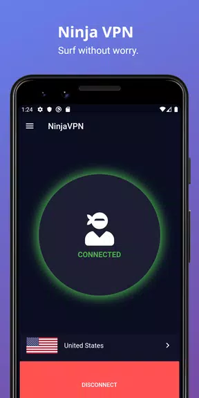 Ninja VPN: VPN Fast & Secure Screenshot1