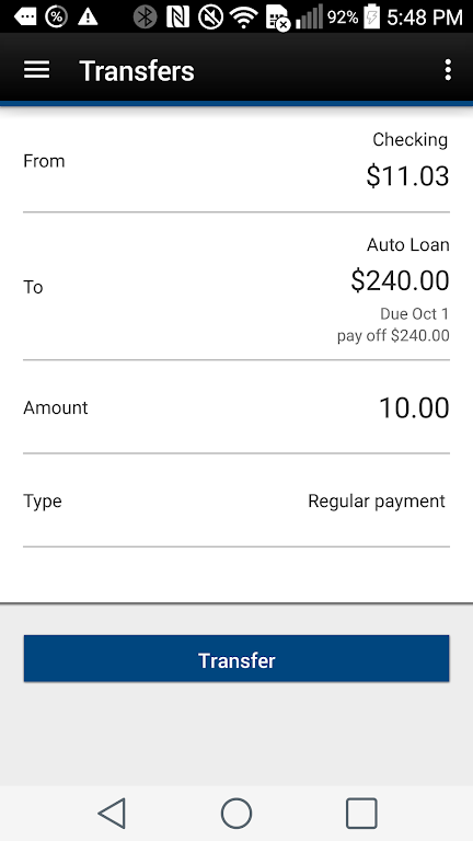 First American Bank NM Mobile Screenshot2