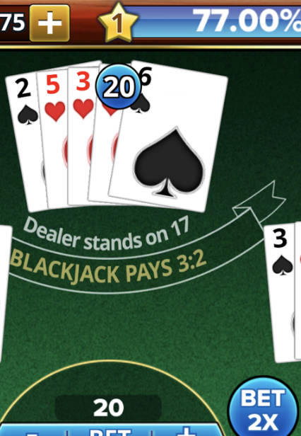 BLACKJACK! Screenshot2