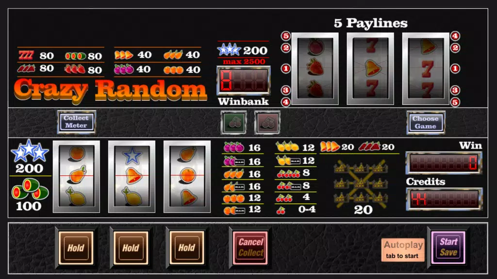 slot machine crazy random Screenshot1