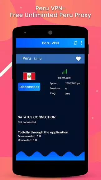 Peru VPN-Free Unlimited Peru Proxy Screenshot1