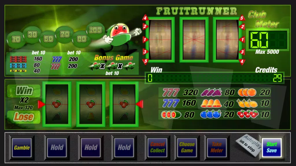 Slot machine fruit runner Screenshot4