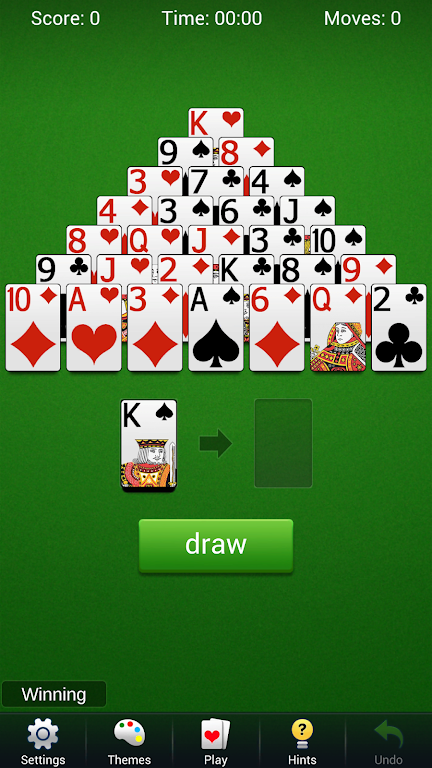 Pyramid Solitaire - Classic Free Card Games Screenshot3