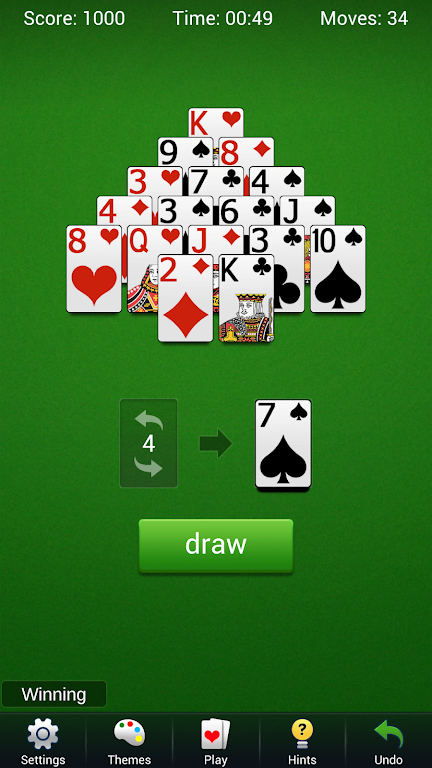 Pyramid Solitaire - Classic Free Card Games Screenshot2