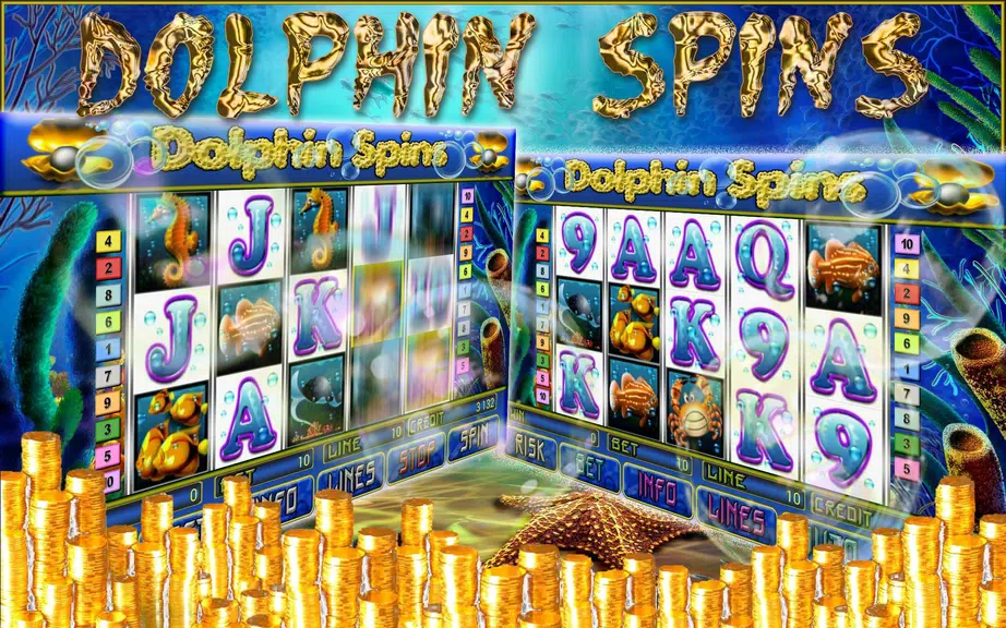 Dolphin Spins Slot Screenshot1