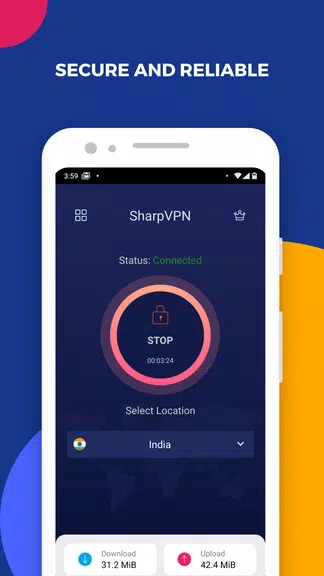 SharpVPN : High Speed & Secure Screenshot2