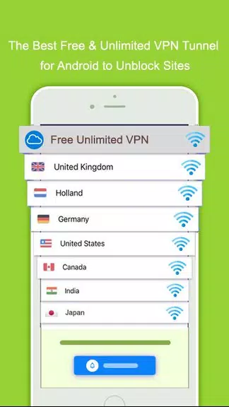 Unlimited VPN Network Free Virtual Private Network Screenshot3