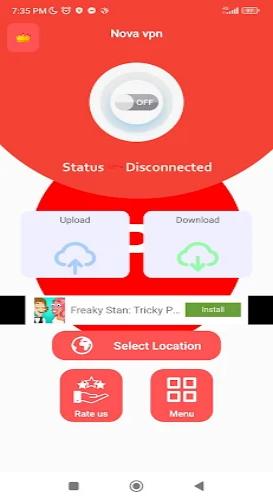 Nova vpn Screenshot1