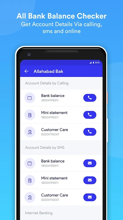 Bank Balance Check & Statement Screenshot3
