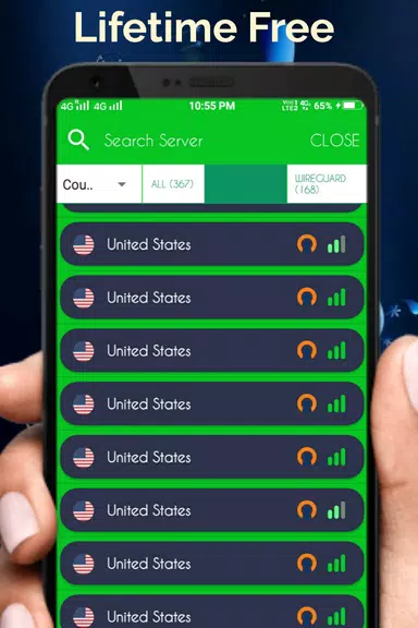 USA VPN - Unlimited Free Proxy and Turbo USA VPN Screenshot3