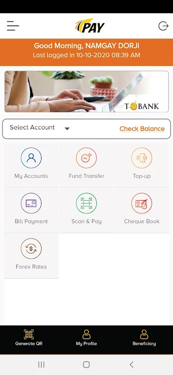 T Bank T Pay Screenshot3