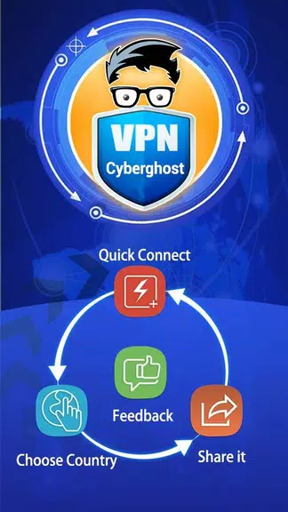 Cyberghost Proxy Master: VPN Magic Free Proxy Screenshot1