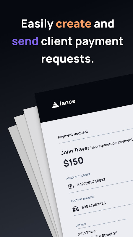 Lance - Freelance Banking Screenshot4