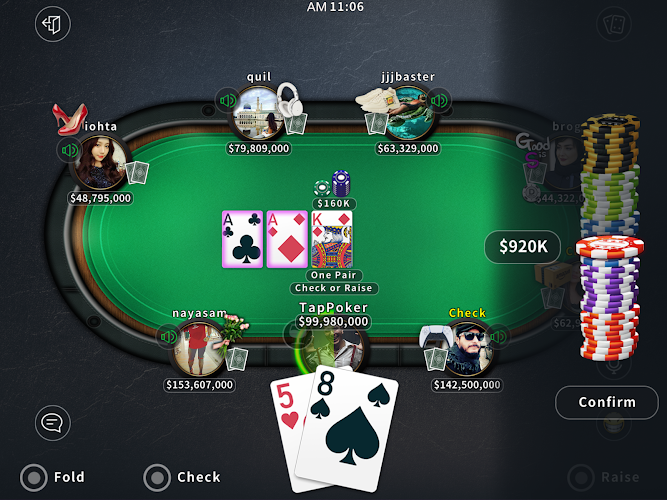 Tap Poker Social Edition Screenshot2