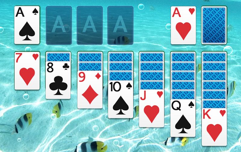 Solitaire: Ocean Blue Screenshot3