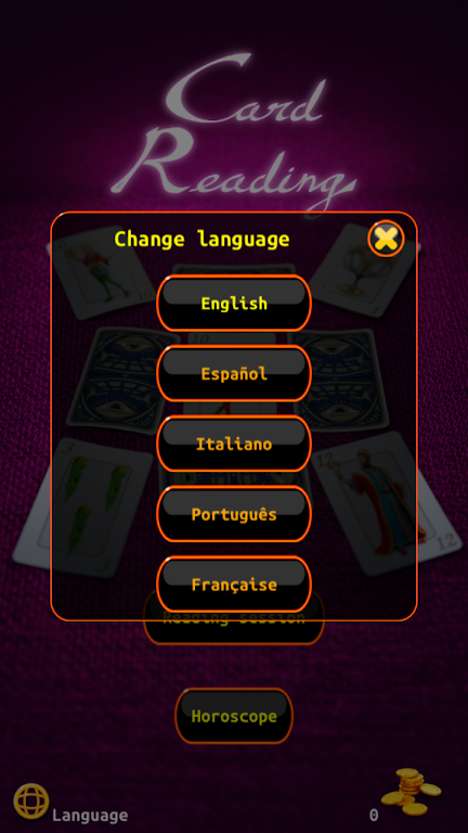 Card Reading Screenshot2