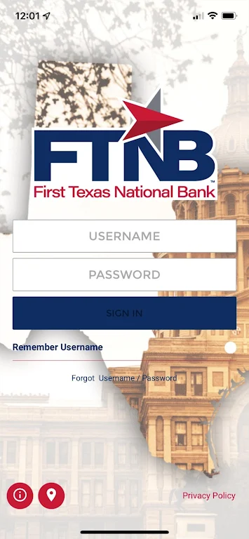 First Texas National Bank Screenshot1