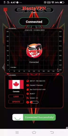 HasteVPN Cisco II Screenshot1