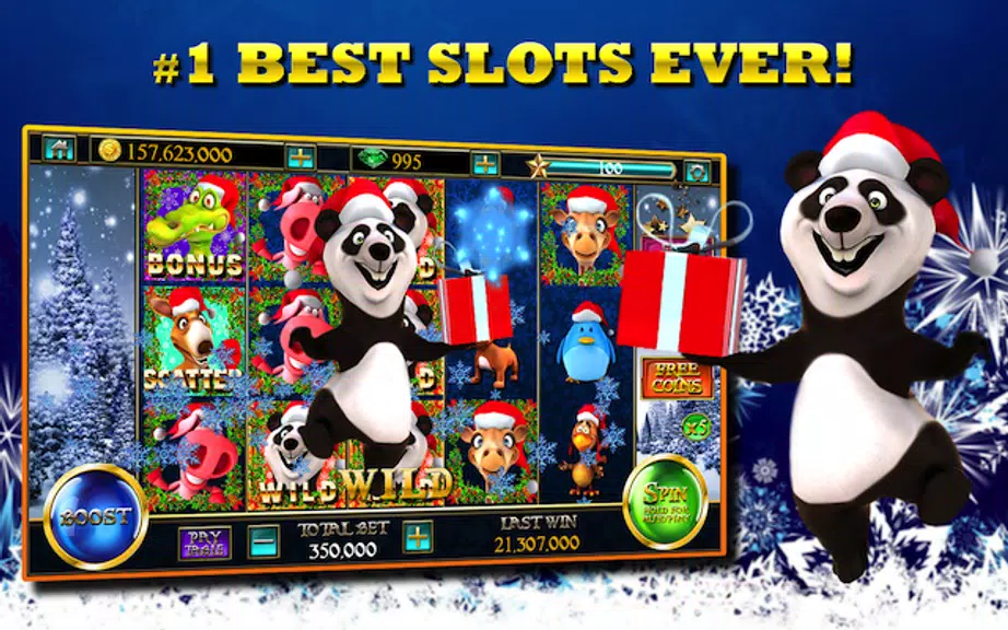 Slots™ Panda FREE Slot Machine Screenshot1