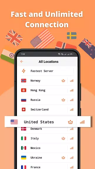 Spark VPN - Secure VPN Proxy Screenshot2